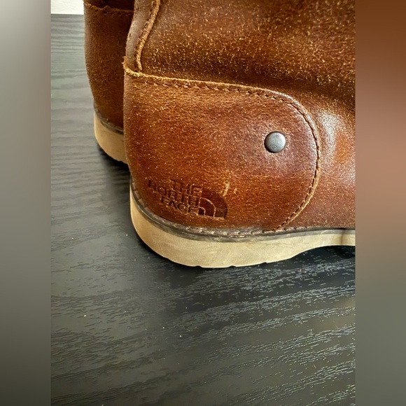 The North Face Boots Brown Ballard Lace II Ankle Women’s Leather Boots Casual 7 - Picture 7 of 8